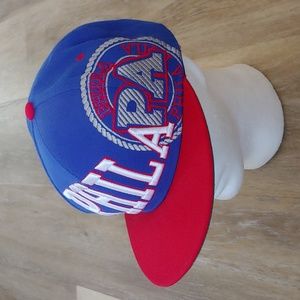 Black White Philadelphia PA Embroidered Graphic Cap Hat